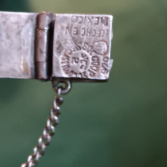 Antonio Pineda Silver 970 Taxco Mexico Bracelet Vtg